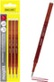 Gelschrijvervulling online magixx 0.7mm 3st rood