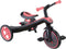 Globber Explorer Trike - 4in1 driewieler - Verstelbaar zadel en handgreep - Roze