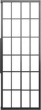vidaXL - Douchecabine - 70x70x180 - cm - mat - ESG - zwart