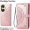 imoshion Hoesje Geschikt voor OnePlus Nord CE 3 Lite / OnePlus Nord CE 3 Hoesje Met Pasjeshouder - imoshion Mandala Bookcase - Rosé Goud