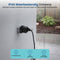 Gologi Slimme stekker buiten - Smart plug - IP44 - Tijdschakelaar - Energiemeter - WIFI - Google Home & Amazon Alexa - Zwart