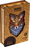 UNIDRAGON Houten Puzzel Voor Volwassenen Dier - Vurige Vos - 107 stukjes - Small 16x24 cm