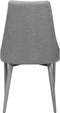 CAMINO - Eetkamerstoel - Lichtgrijs - Polyester
