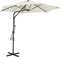 Feel Furniture - Curve zweefparasol - 2.7 Meter - Creme