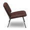Shabbies Fauteuil Caramba Africa Leder - Donkerbruin