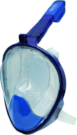 Shallow vol gelaatsduikmasker met snorkel Senior - L/XL