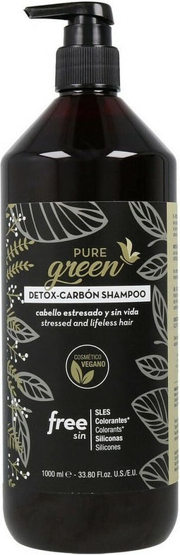 Shampoo Pure Green Detox Carbon (1000 ml)