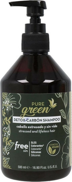Shampoo Pure Green Detox Carbon (500 ml)