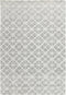 Shangri La Mosaik Vloerkleed - 170x240 - Rechthoek - Laagpolig Tapijt - Landelijk - Grijs, Wit