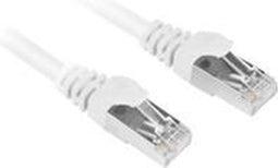 Sharkoon 4044951015030 - Netwerkkabel - RJ45 - 0.25 m - Wit