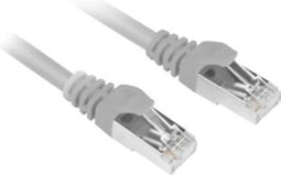 Sharkoon 4044951015108 - Netwerkkabel - RJ45 - 0.25 m - Grijs