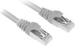 Sharkoon Cat6 SFTP 1m 1m Cat6 S/FTP (S-STP) Grijs netwerkkabel