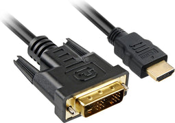 Sharkoon - HDMI naar DVI-D kabel -5 m - Zwart