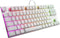 Sharkoon PureWriter TKL RGB Blue toetsenbord USB QWERTY Amerikaans Engels Wit