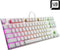 Sharkoon PureWriter TKL RGB Red toetsenbord USB QWERTY Amerikaans Engels Wit