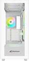Sharkoon Rebel C60 White - Midtowermodel - ATX - RGB - wit