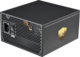 Sharkoon Rebel P30 Gold 1300W - Voeding - ATX12V 3.0 - 80 Plus Gold - 1300 Watt - Modulair - Zero RPM Modus - PCIe 5.0 - 12VHPWR-connector - zwart