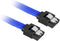 Sharkoon SATA 3 SATA-kabel 0,45 m SATA 7-pin Zwart, Blauw
