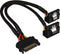 Sharkoon Sata Y verleng 90 0,20m bk