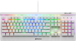 Sharkoon SKILLER SGK3 toetsenbord USB QWERTY Engels Wit