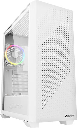 Sharkoon VS9 RGB Wit - Towermodel - ATX - wit