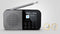 Sharp DR-P520(GY) Osaka Portable DAB+ en FM radio met bluetooth - storm grijs