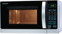 Sharp R642INW - Solo Magnetron - Grill - zilver