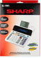 Sharp rekenmachine - EL1901 - wit - 12 digit - opladen met adapter - SH-EL1901