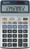 Sharp rekenmachine - EL337C - zilver - 12 digit - 1x LR44 batterij - SH-EL337C