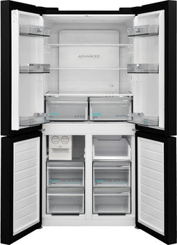 Sharp SJFA15IMXBFEU - Amerikaanse koelkast - 4 deuren - Stil: 41 dB - No Frost - 488 liter - Zwart