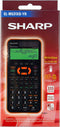 Sharp wetenschappelijke rekenmachine - ELW531XGYR - zwart/oranje - 1x AAA batterij - SH-ELW531XGYR