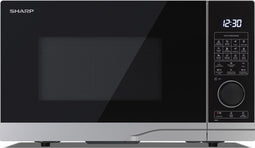 Sharp YC-PC254AE-S combimagnetron met grill en heteluchtoven - 900W - 25 liter - zilver