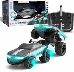 Sharper Image RC Mongoose bestuurbare stunt auto - Met LED oplichtende behuizing en koplampen