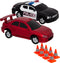 Sharper image RC raceset politie en race auto – 2 spelers – met pionnen