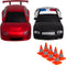 Sharper image RC raceset politie en race auto – 2 spelers – met pionnen