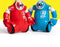 Sharper Image RC Robotgevechtset voor twee spelers - met verlichting - radiobestuurbaar - RC-auto