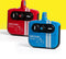 Sharper Image RC Robotgevechtset voor twee spelers - met verlichting - radiobestuurbaar - RC-auto