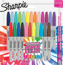 Sharpie Color Burst vilstiften set 24 kleuren