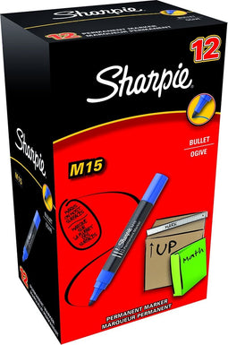 SHARPIE PERMANENT MARKER M15 - BULLET-TIP BLUE