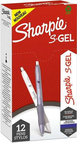 Sharpie S-gel roller fashion mix, medium punt 12 stuks