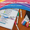 Sharpie S-Note creatieve kleurenmarkers | Markeerstift om mee te schrijven, tekenen en meer | Diverse pastelkleuren | Beitelpunt | 4 stuks