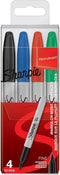 Sharpie - Viltstift Fine - Set van 4 stuks.