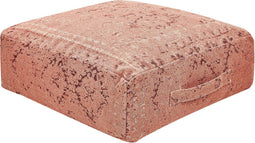 SHASA - Vloerkussen - Lichtrood - Katoen