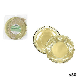 Snackdienblad Algon Cirkelvormig 30 cm (30 Stuks)