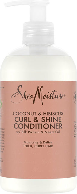 Shea Moisture Coconut & Hibiscus - Curl & Shine Conditioner - 384 ml