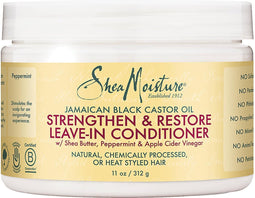Shea Moisture Jamaican Black Castor Oil - Leave-in Conditioner Strengthen & Restore - 312 gr