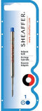 Sheaffer balpen vulling - blauw - fine - SF-99324