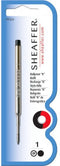 Sheaffer balpen vulling - zwart - medium - SF-99335