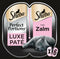 Sheba Perfect Portions Kattenvoer Natvoer Luxe Zalm Paté 112,5 gr