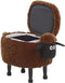 SHEEP - Hocker - Bruin - Polyester
